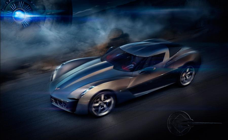  Chevrolet Corvette Stingray Concept 2009 года  (фото 5 из 16)
